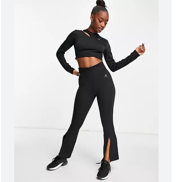 Brand New Adidas Hyperglam Training Long Sleeve T-Shirt - Picture 4 of 9